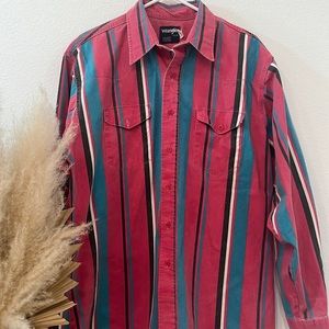 Wrangler men’s vintage dress shirt